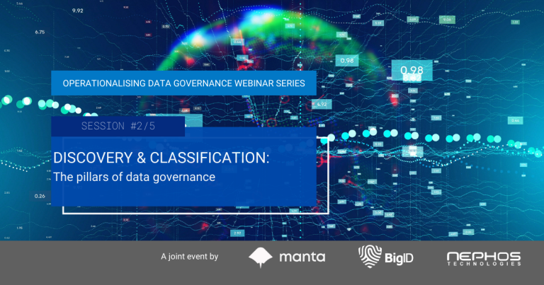 Discovery and Classification: The pillars of data governance